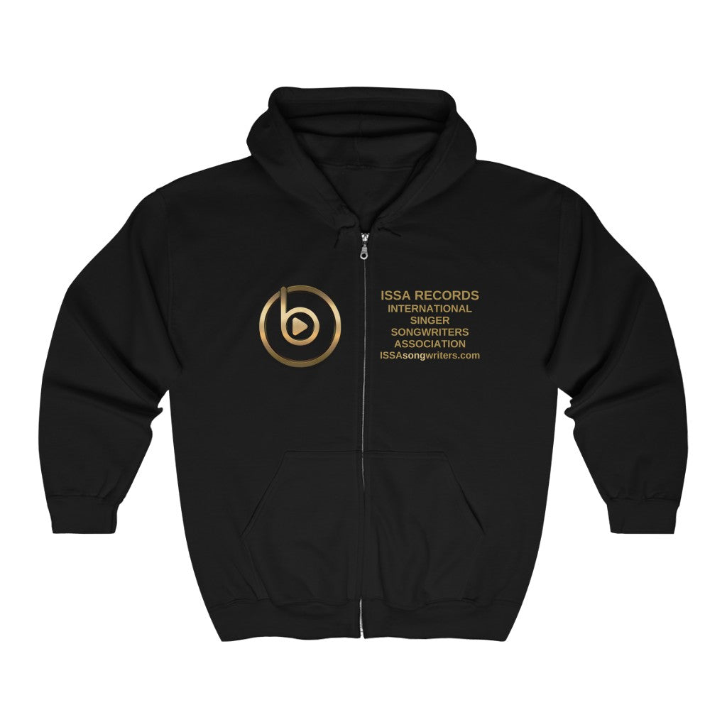 ISSA Records Unisex Heavy Blend™ Full Zip Hooded Sweatshirt