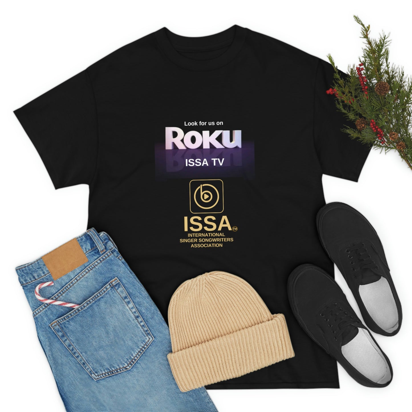 ISSA TV-ROKU Heavy Cotton Tee