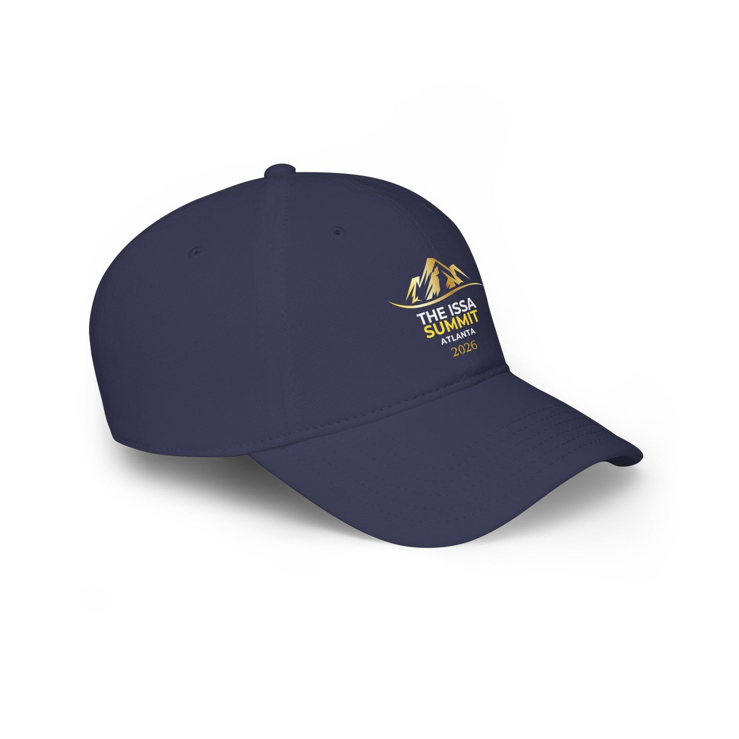 Low Profile Baseball Cap - "The Issa Summit Atlanta 2026" Embroidered Mountain Logo
