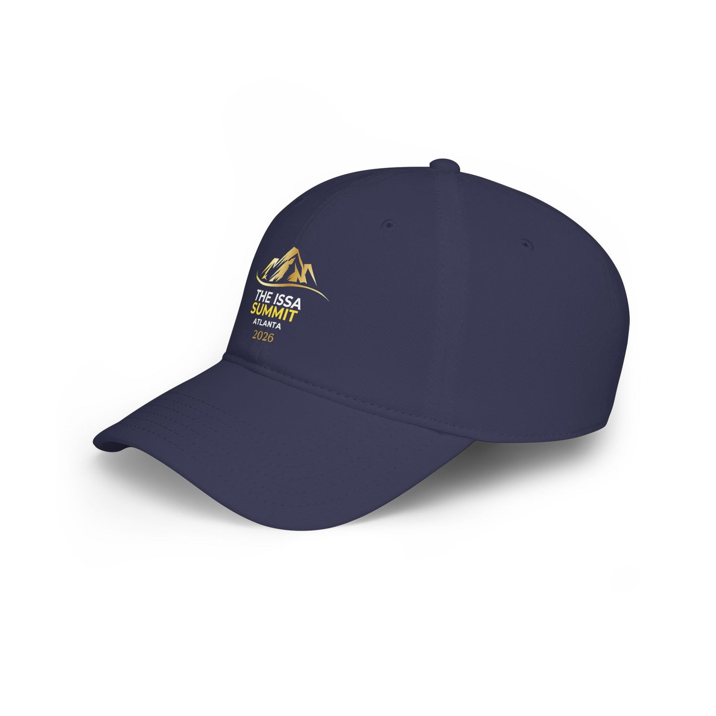 Low Profile Baseball Cap - "The Issa Summit Atlanta 2026" Embroidered Mountain Logo