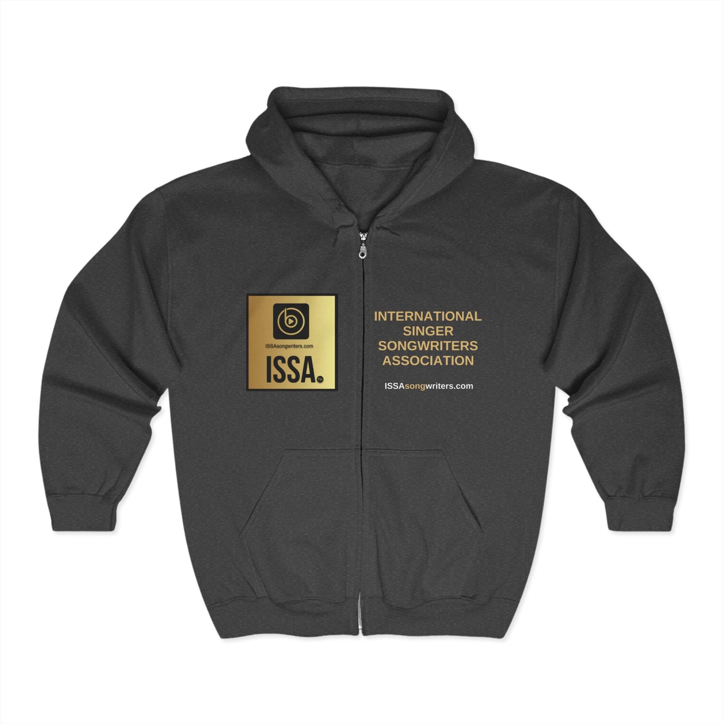 ISSA Unisex Heavy Blend™ Full Zip Hooded Sweatshirt