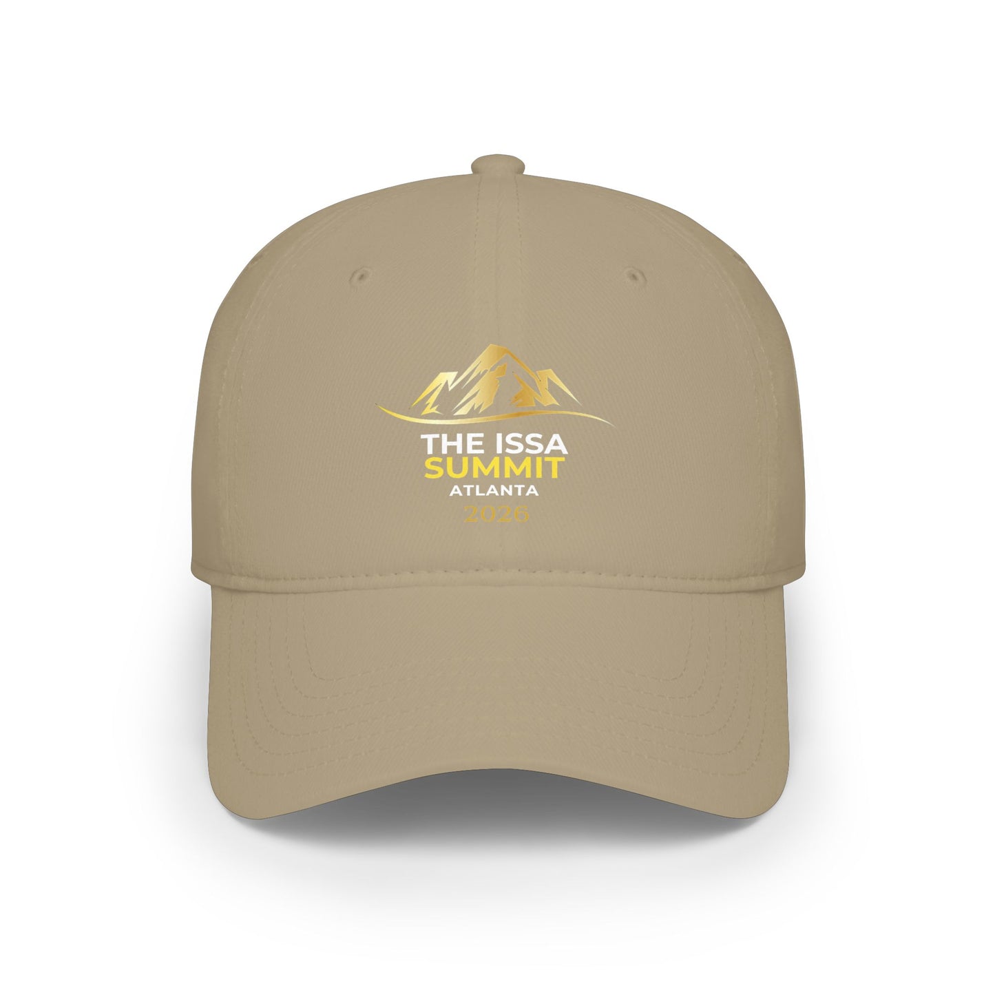Low Profile Baseball Cap - "The Issa Summit Atlanta 2026" Embroidered Mountain Logo