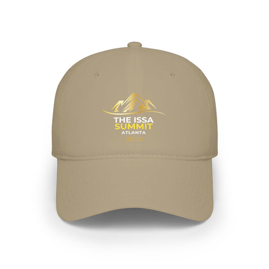 Low Profile Baseball Cap - "The Issa Summit Atlanta 2026" Embroidered Mountain Logo