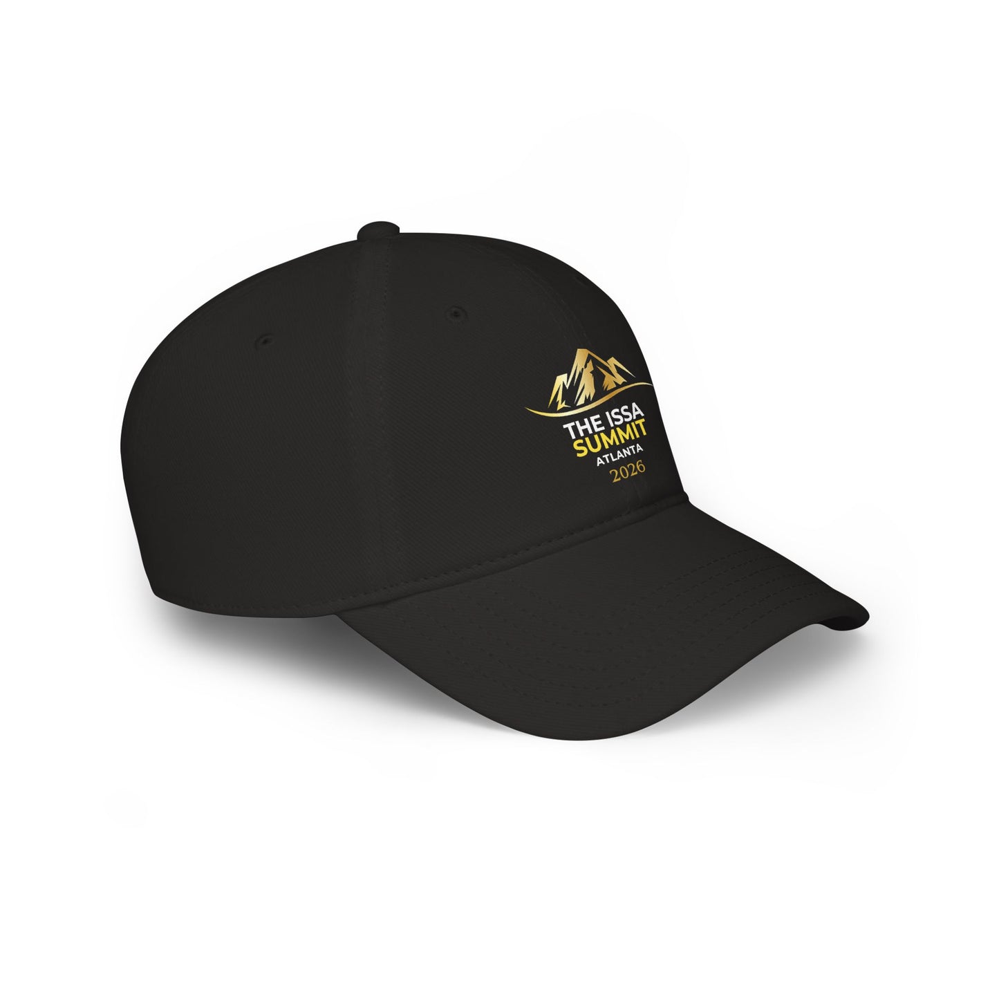 Low Profile Baseball Cap - "The Issa Summit Atlanta 2026" Embroidered Mountain Logo