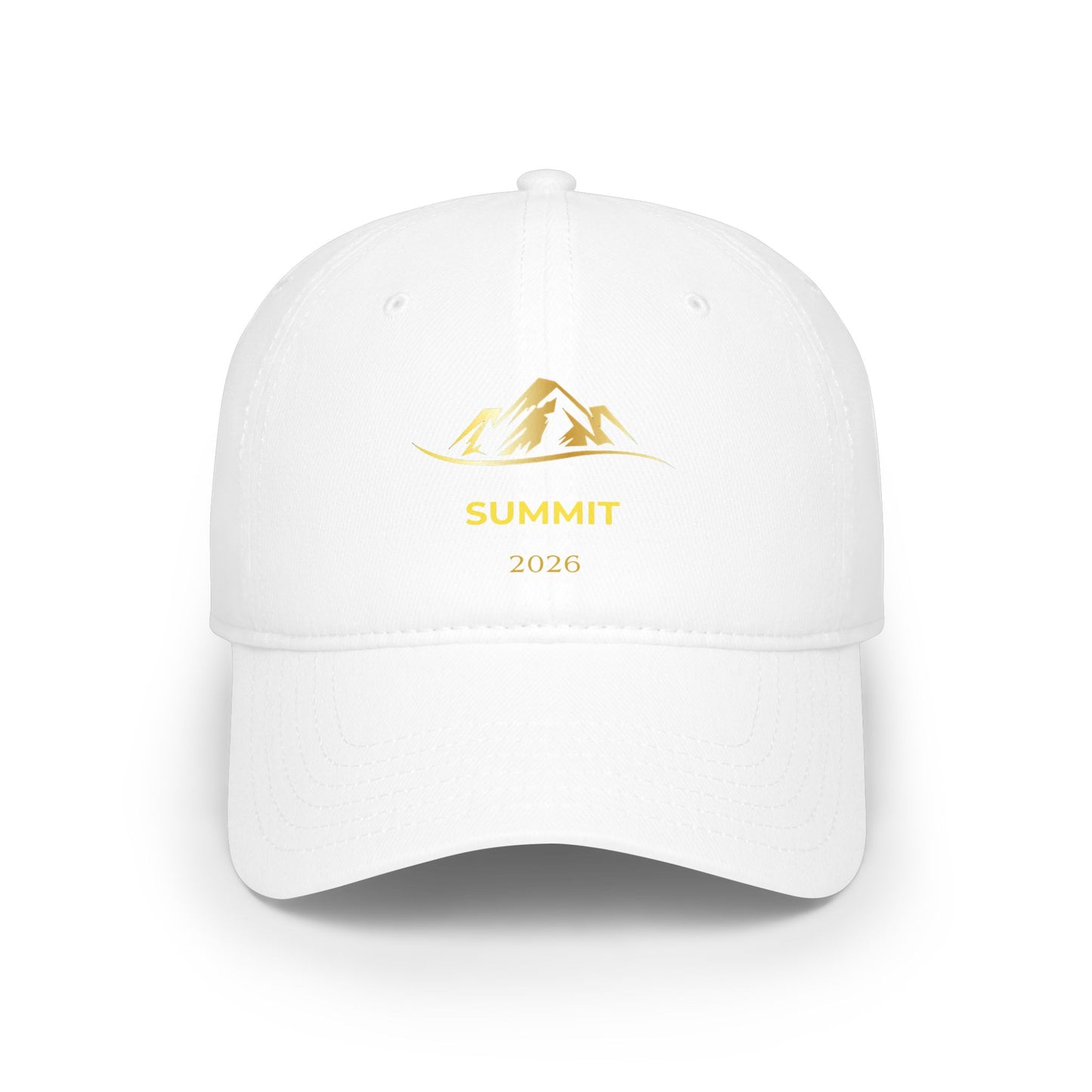 Low Profile Baseball Cap - "The Issa Summit Atlanta 2026" Embroidered Mountain Logo