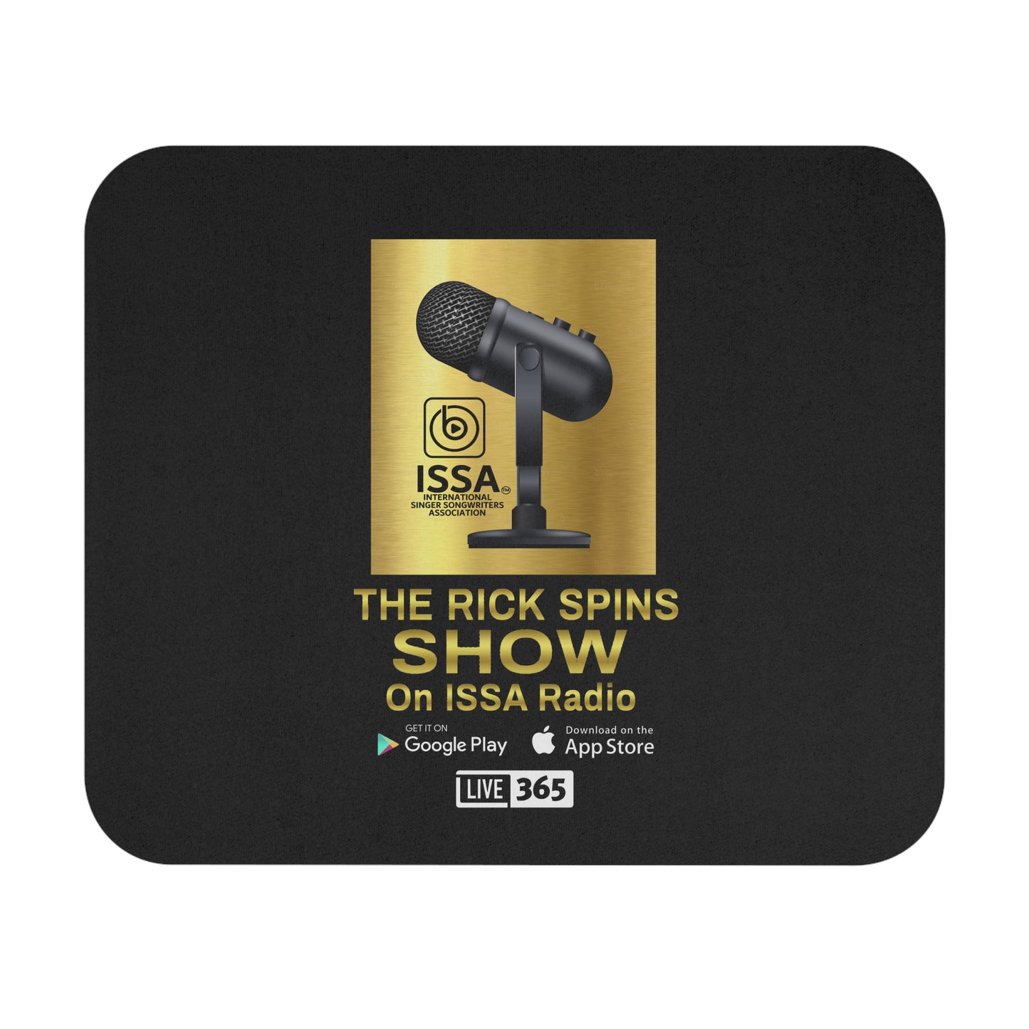 The Rick Spins Show Mouse Pad (Rectangle)