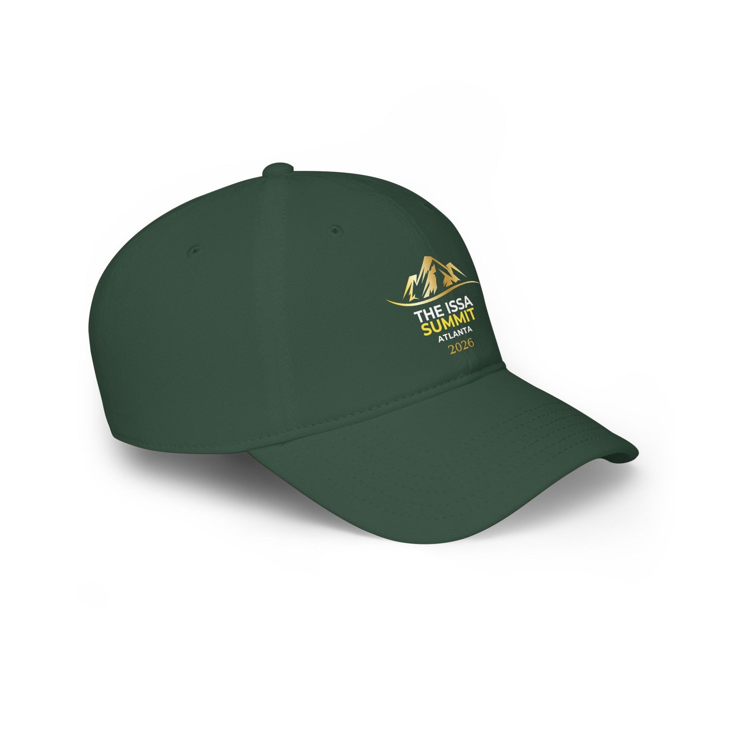 Low Profile Baseball Cap - "The Issa Summit Atlanta 2026" Embroidered Mountain Logo