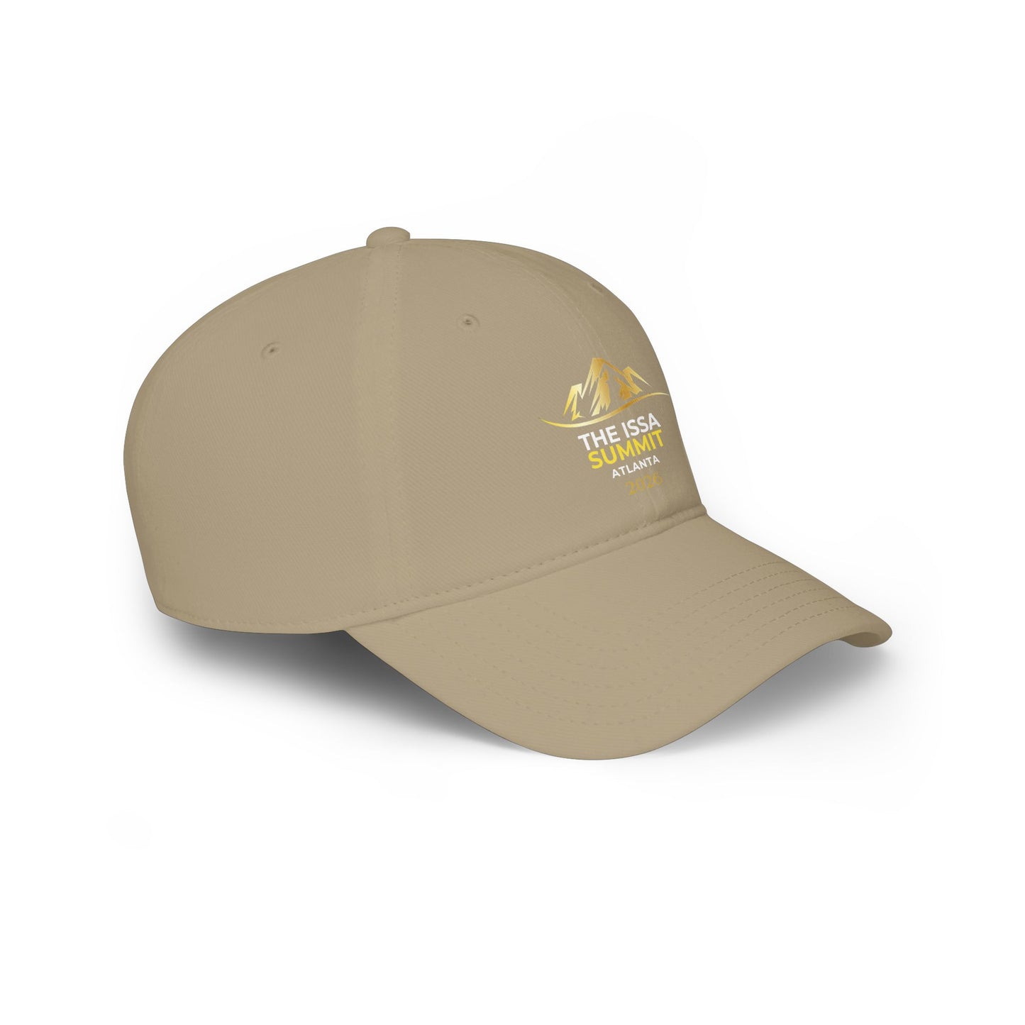 Low Profile Baseball Cap - "The Issa Summit Atlanta 2026" Embroidered Mountain Logo