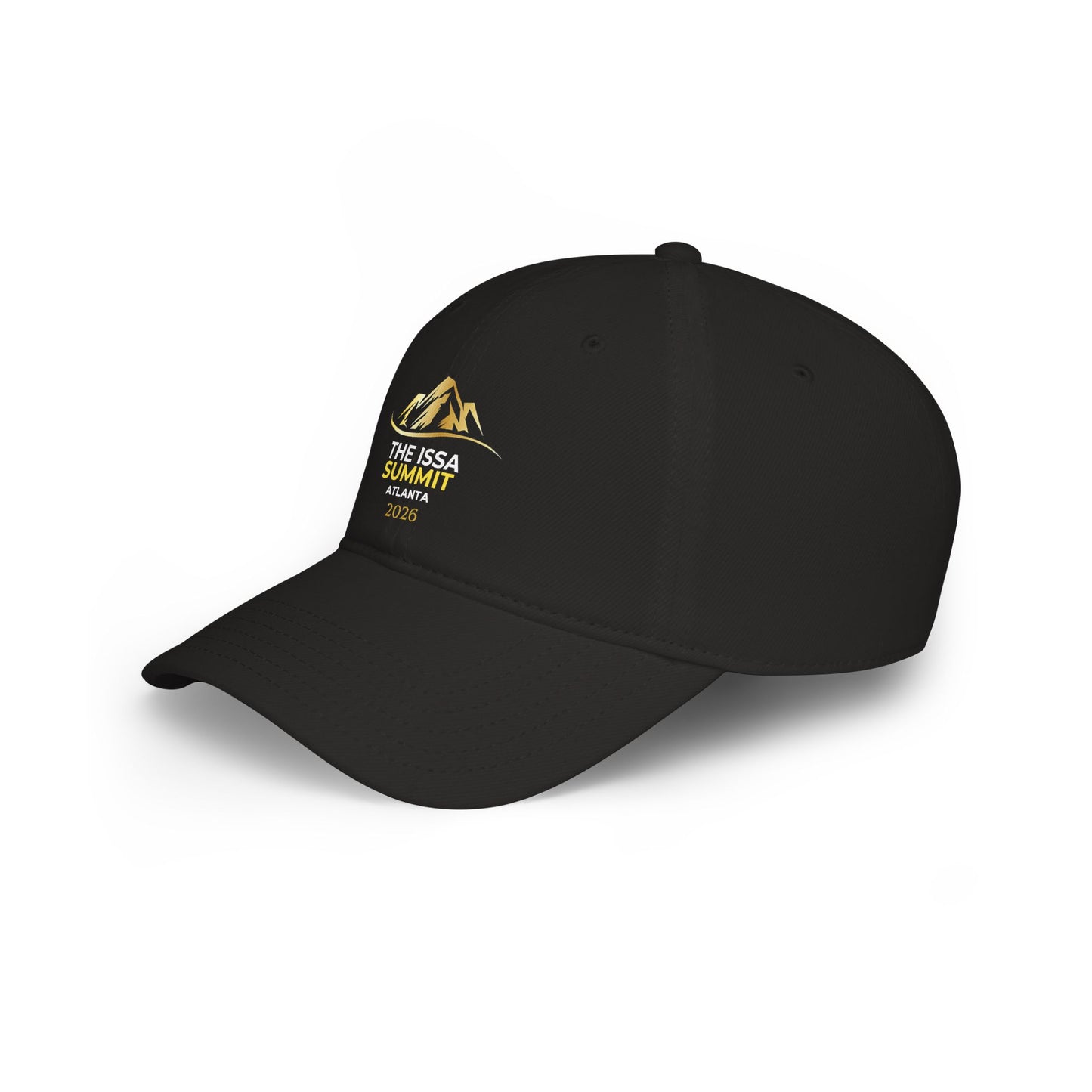 Low Profile Baseball Cap - "The Issa Summit Atlanta 2026" Embroidered Mountain Logo