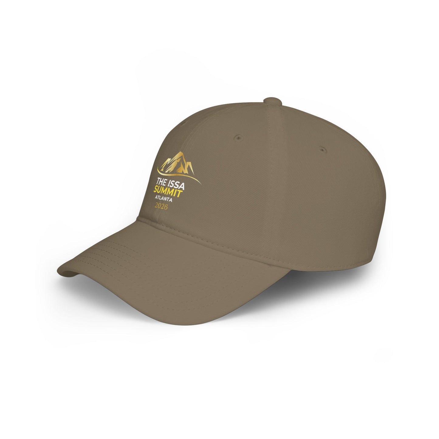 Low Profile Baseball Cap - "The Issa Summit Atlanta 2026" Embroidered Mountain Logo