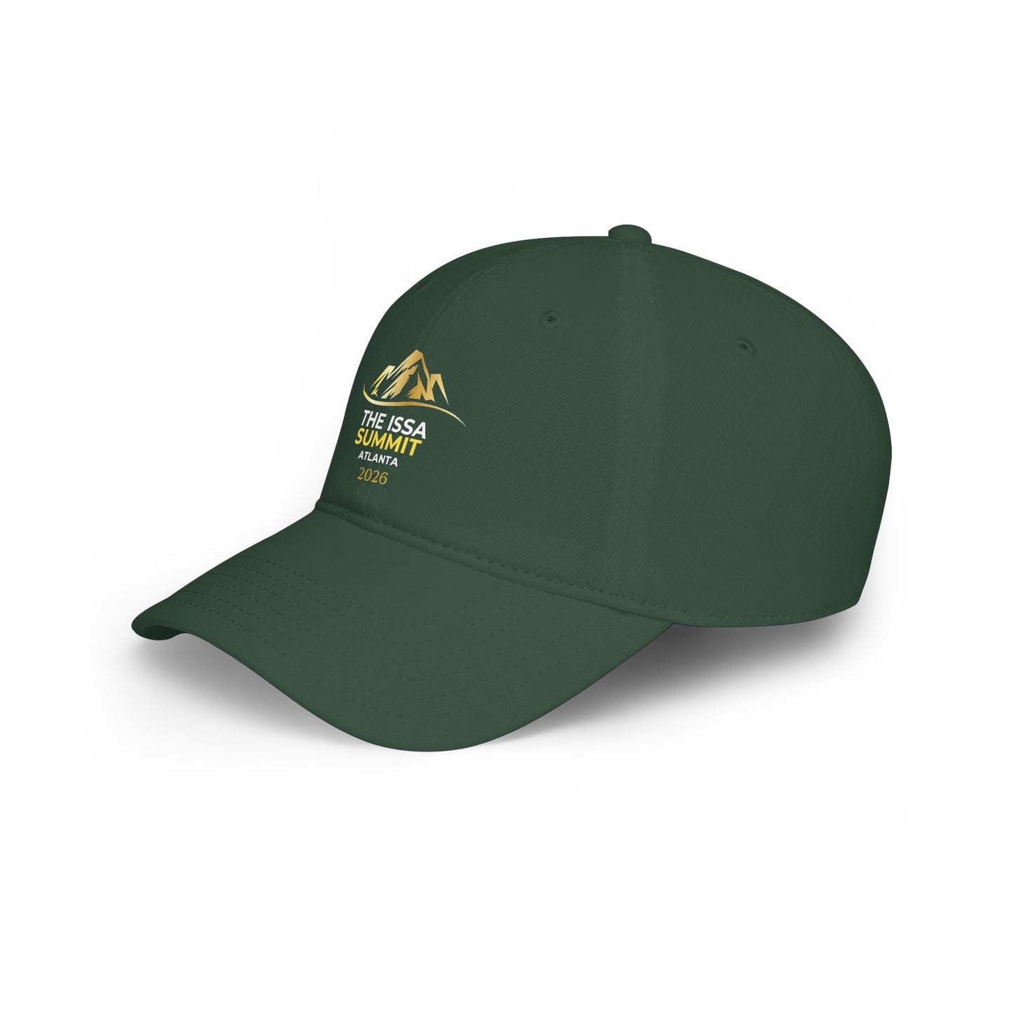 Low Profile Baseball Cap - "The Issa Summit Atlanta 2026" Embroidered Mountain Logo