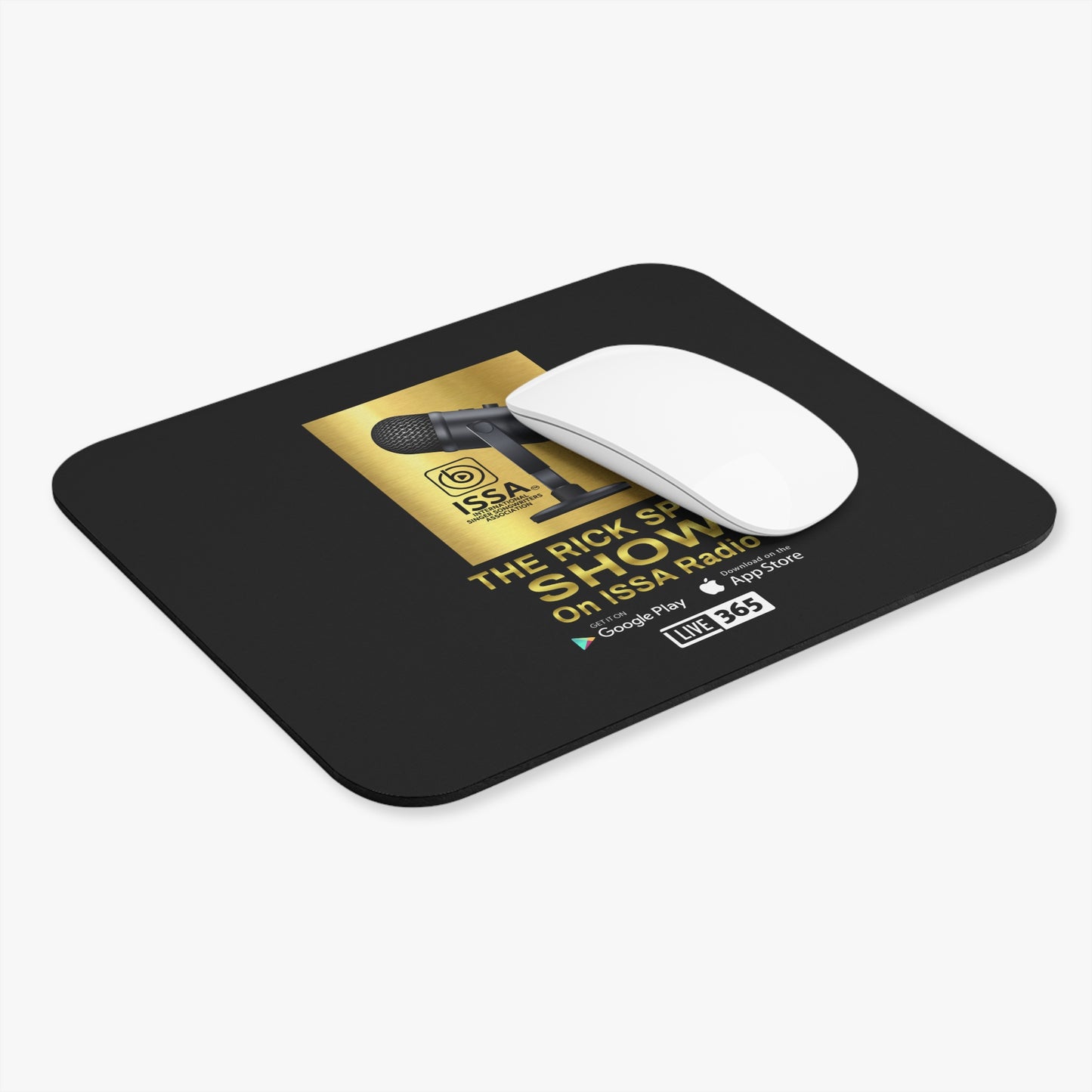The Rick Spins Show Mouse Pad (Rectangle)