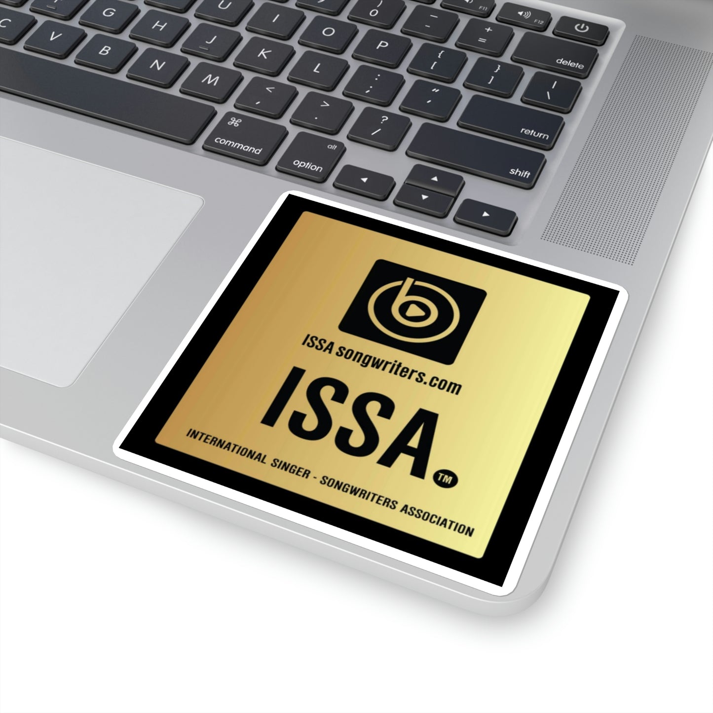 Official ISSA Guitar Case and Bumper Square Stickers
